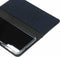 Selencia Hoesje Geschikt voor Samsung Galaxy A7 (2018) Hoesje Met Pasjeshouder - Selencia Echt Lederen Bookcase - Donkerblauw