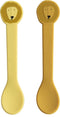 Trixie baby siliconen eet set - Mr Lion - Lepel x2 - Kommetje - Bord - Beker x2