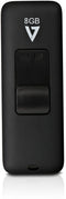 V7 USB 2.0 Flash Drive - 8GB - Inklapbaar - Zwart
