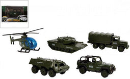 Basic Die-Cast Camouflage Voertuig 1:72 Assorti