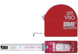 BMI Viso 405341010 Rolmaat 3 m Staal