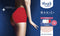 Sloggi Basic+ - Maxi Onderbroek Dames - 3-pack - Kleur: wit roze rood (3-pack)