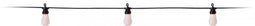Pro Garden - Feestverlichting LED - 20 Spots 120 cm - Zwart