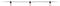 Pro Garden - Feestverlichting LED - 20 Spots 120 cm - Zwart