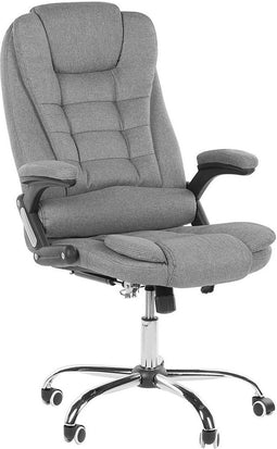 ROYAL - Bureaustoel - Grijs - Polyester