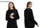 Milanoro knusse fleece tuniek - Zwart - XXL