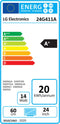 LG 24G411A-B - Gaming Monitor - 24 inch Full HD IPS - 144 Hz - 5 ms responstijd