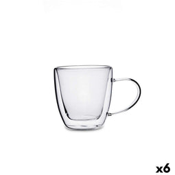 Quid Serenia - Theeglas en koffieglas - 150 ml - Set van 6 (6 stuks)