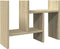 Bureau organiser 34,5x15,5x35,5 cm hout sonoma eikenkleurig