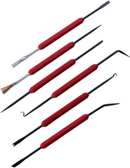 Toolcraft TO-6546771 - Printplaatgereedschap 6-delig - Inclusief schrapers en borstel