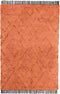 In the Mood Vloerkleed Klassiek - 180x120x2 cm - Katoen - Bruin