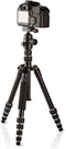 Nedis TPOD4444BK - Mini-tripod - Compact formaat met panoramisch hoofd - Zwart