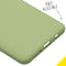 Accezz Hoesje Geschikt voor Samsung Galaxy A51 Hoesje Siliconen - Accezz Liquid Silicone Backcover - Groen