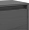 vidaXL - Wandkast - 100x30x35 - cm - massief - grenenhout - grijs