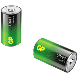 batterij Ultra+ Alkaline D 2 stuks