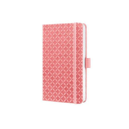 Sigel - notitieboek - Jolie Flair - A6 - hardcover - 174 pagina's - 80 grams papier met lijn - rose - SI-JN116