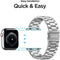 Spigen 061MP25943 - Apple Watch Bandje - RVS - Zilver (38/40/41mm)