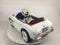 BMW 507 Oldtimer - Elektrische Kinderauto - Rood - 1 Persoons Kinderauto - Afstand Bestuurbaar - Muziek Module - 12v - Kunst Lederen Zitje - Rubberen banden