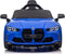 BMW M4 Kinderauto Blauw | 12V