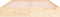 vidaXL - Bedframe - massief grenenhout - 200x200 cm - naturel