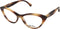Max Mara MM5083 - Cat-eye bril - Glasdiameter 53 - Ivoor