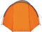 vidaXL Tent 4-persoons grijs en oranje