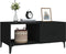 vidaXL - Salontafel - 90x50x40 - cm - bewerkt - hout - zwart