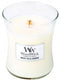 WoodWick Hourglass Large Geurkaars - White Tea & Jasmine - 130 branduren