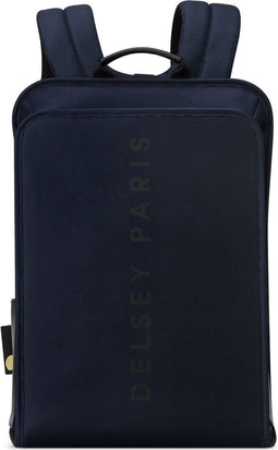DELSEY PARIS Laptop rugzak Rugzak met laptopvak Arche 2 Compartment Backpack 25L Navy Blue Donkerblauw