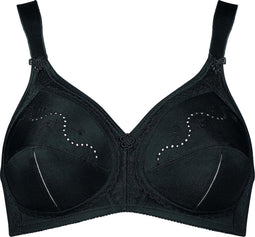 Triumph Doreen+Cotton 01 - Beha - Corrigerend katoen - Zwart - Maat E95