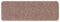 vidaXL - Trapmatten - met - latex - rug - Lichtbruin - 25x60 - cm