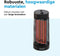 BRASQ Elektrische Terrasverwarmer staand – Tafelmodel - 1200 watt - 2 Warmtestanden – met