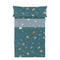 Happy Friday Sheet set 2 pieces Mini universe 160x270 cm (Single) Multicolor