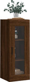 vidaXL - Hangkast - 34,5x34x90 - cm - bruin - eikenkleur
