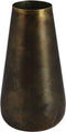 Vaas Siena small - ø18x34 - Messing antiek goud - Metaal