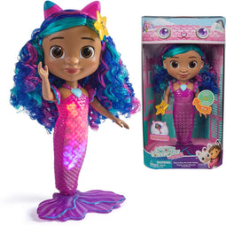 Gabby’s Poppenhuis De Film - Zeemeermin Pop met Licht en Geluid - 35 cm