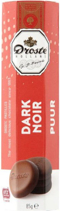 Droste - Chocolade droste pastilles puur 85gr