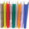Bronyl - Bronyl ringmap, voor ft A4, uit PP, 2 D-ringen van 15 mm, geassorteerde transparante kleuren