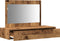 vidaXL - Wandgemonteerde - Kaptafel - - - Vintage - Hout - - - 100x40x70 - cm