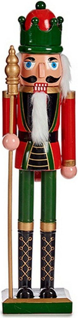Decoratieve figuren Rood Muziek Groen Bewegings Notenkraker 33 x 20 x 112 cm Plastic