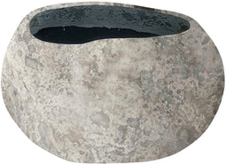 PTMD Bloempot Hiranya - 66x46x40 cm - Cement - Grijs