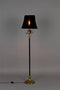 Dutchbone Cresta Vloerlamp/ Staande lamp - Zwart