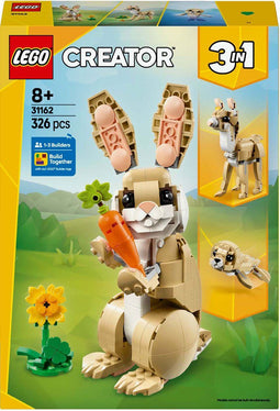 LEGO Creator 3in1 Lief konijn dieren - 31162