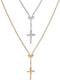 Amen Dames Ketting 925 sterling zilveren One Size Zilver 32015438