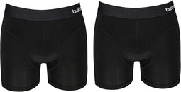 Apollo Bamboe Boxershort - Perfecte pasvorm - Zwart (2 stuks)