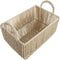 Basket spelset DKD Home Decor Metaal Natuurlijke Vezel (40 x 30 x 25 cm)