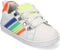 Bunnies JR Puk Pit - Lage Sneakers - Wit/Multi - Leer - Veters