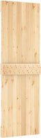 vidaXL - Schuifdeur - met - beslag - 70x210 - cm - massief - grenenhout