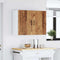 vidaXL - Keukenwandkast - Kalmar - bewerkt - hout - oud - houtkleurig