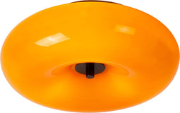 Lucide SENTINO - Plafonnière - Ø 30 cm - 3xG9 - Dimbaar - Oranje
